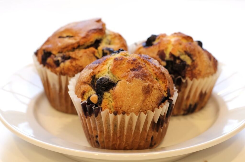 blueberry muffins