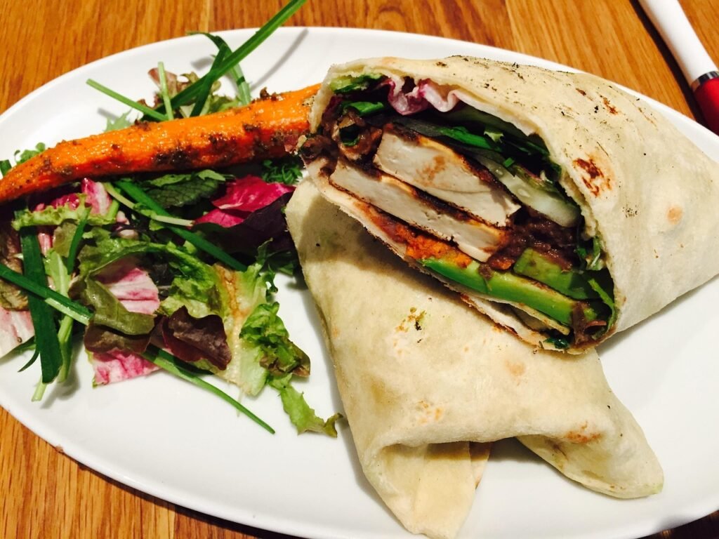 grilled chicken wraps