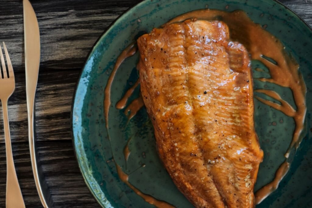 brown sugar glazed salmon